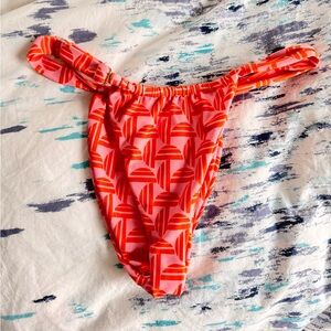 SKATIE bobbi thick band bikini bottom - tropicana